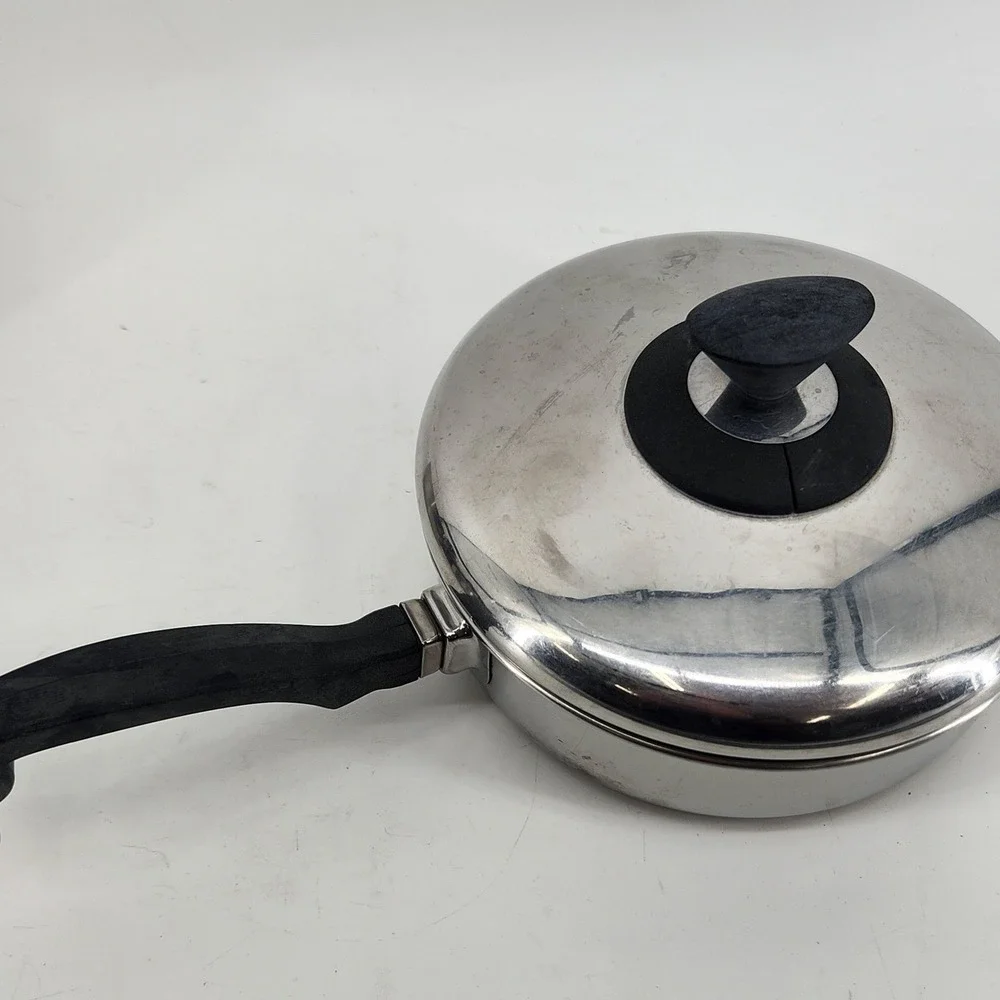 Vintage Farberware Wear Ever Cookware Lot Sauce Pans Skillet Lids Mixed Set